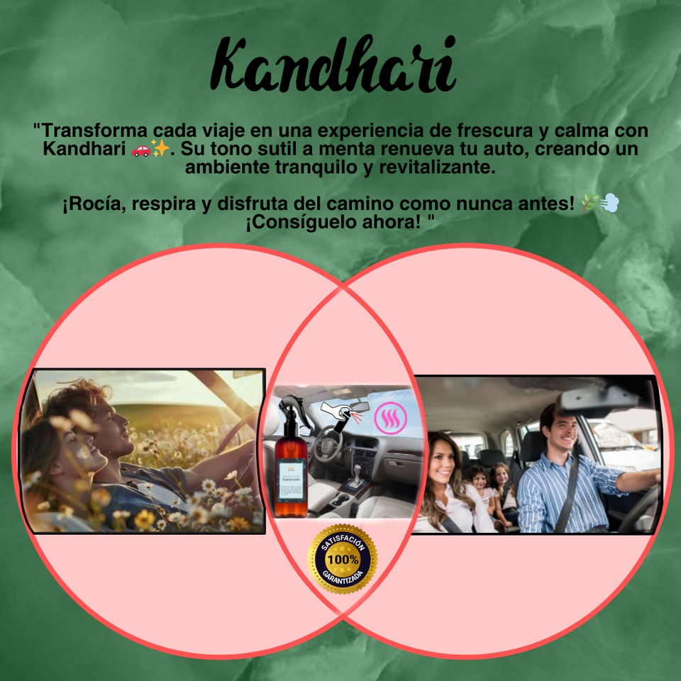 KANDHARI - Aromatizante de telas y espacios